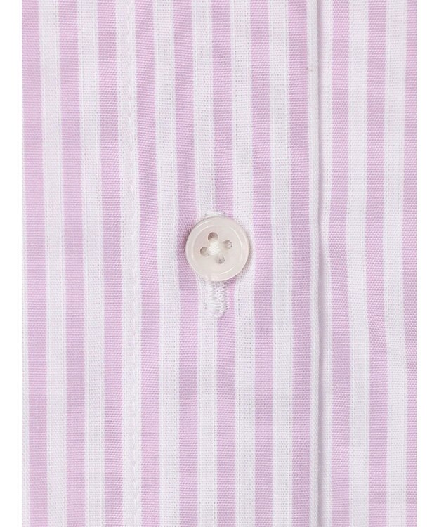 earth music&ecology ドルマンストライプシャツ Stripe Pink