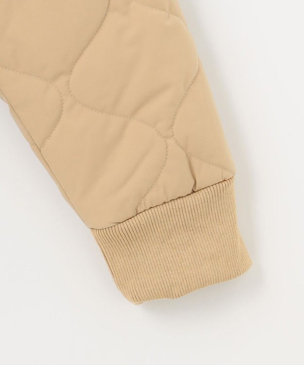 PW CIRCULUS 【MEN】ひょうたんキルティング中綿ブルゾン ベージュ系