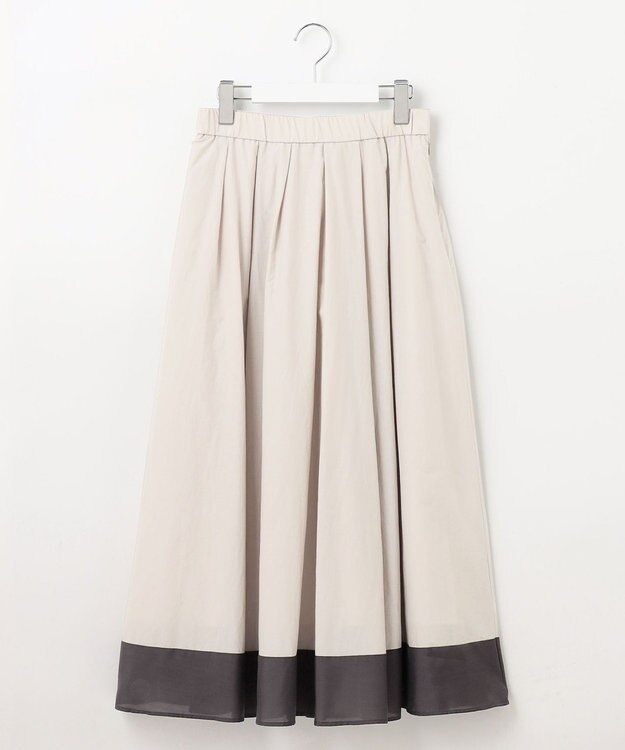 自由区 【UVケア・接触冷感・洗える】シアータック スカート ベージュ