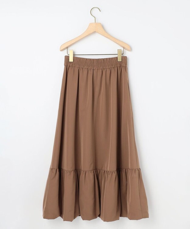 組曲 バルーンタフタ スカート ベージュ系