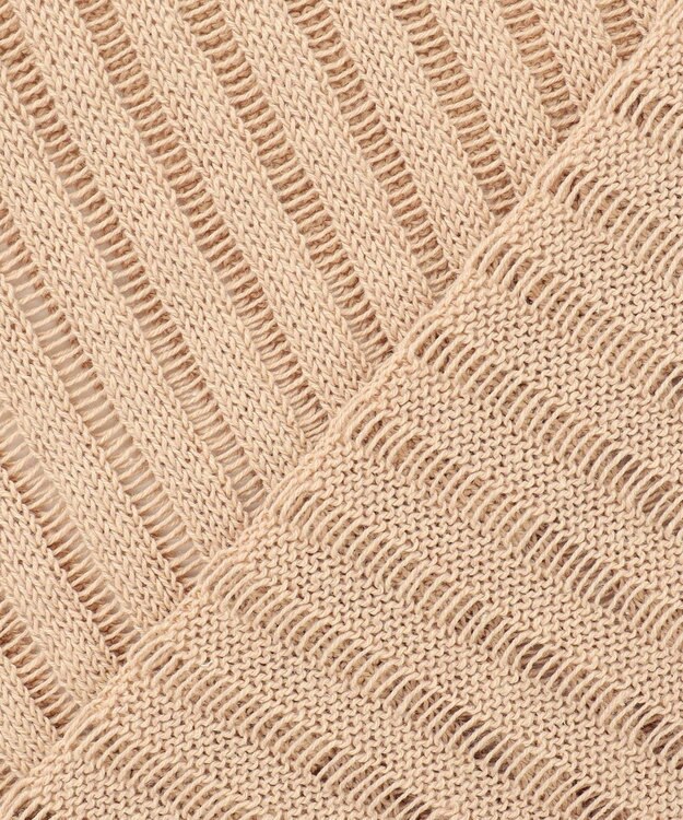 uncrave ラミーリネンニット タンクトップ ベージュ