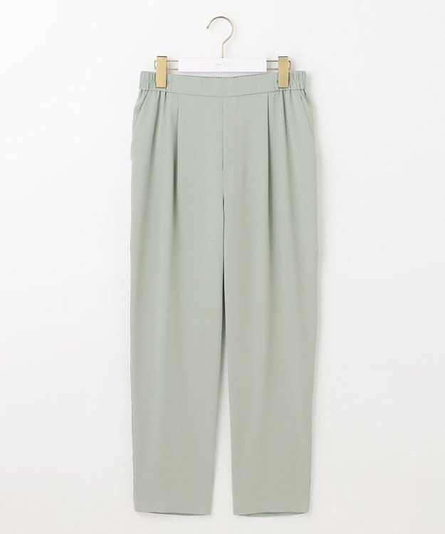 ANY SIS S 【接触冷感・UVカット・吸水速乾】サラキレイ テーパード パンツ ミント