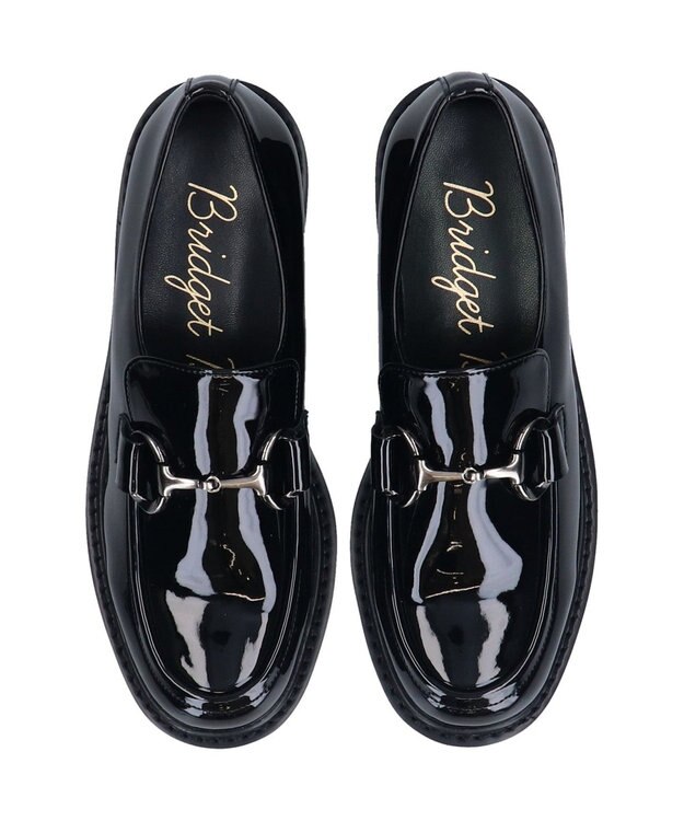 Bridget Birkin 【Bridget Birkin】厚底ビットローファー ブラックエナメル