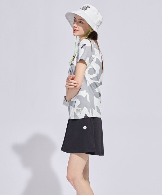 PW CIRCULUS 【WOMEN】ＤＯＶＥ柄モックネック ゴルフウェア レディース グレー系5