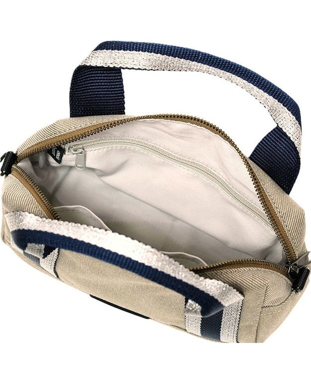 Regalo Felice 【水に濡れても色落ちしないデニム調生地】ミニボストン / REGALO BE(ベージュ)