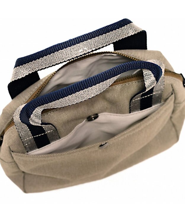 Regalo Felice 【水に濡れても色落ちしないデニム調生地】ミニボストン / REGALO BE(ベージュ)