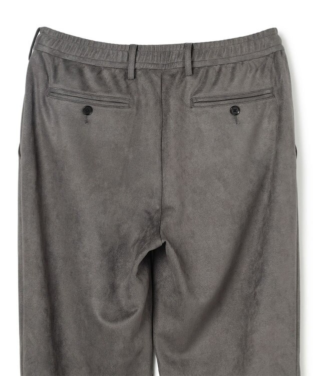 JOSEPH HOMME 【WEB・一部店舗限定  】レザーライクポンチ　ドロスト付テーパードパンツ / PEGG CONVERTIBLE グレー系