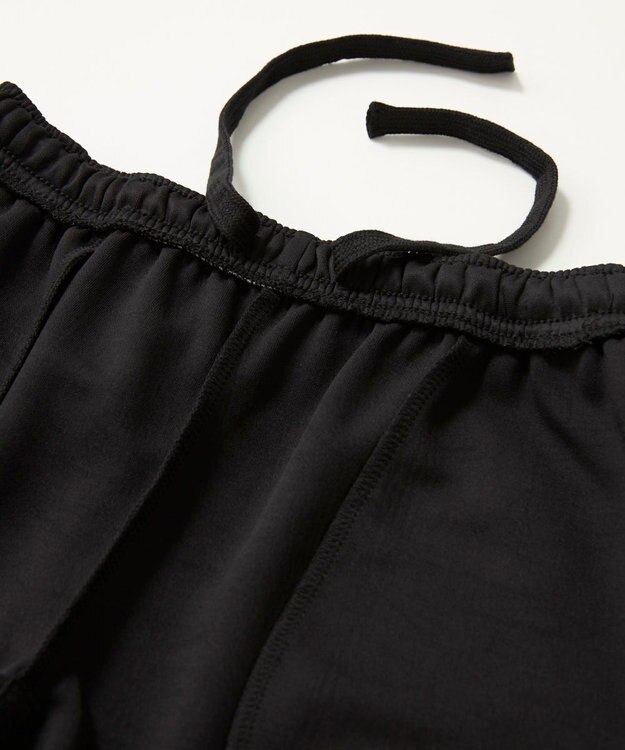 OP／FILA 【Kappa】バックプリントハーフパンツ ブラック