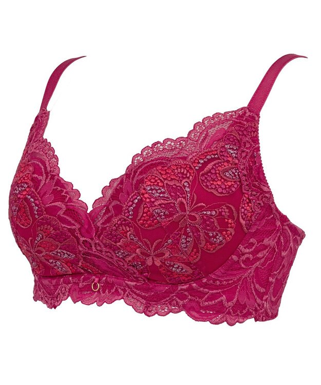 BRADELIS New York 【BRADELIS New York】　ノンワイヤーブラ26A1 ブラデリス 補正下着 補整 ブラジャー フューシャピンク