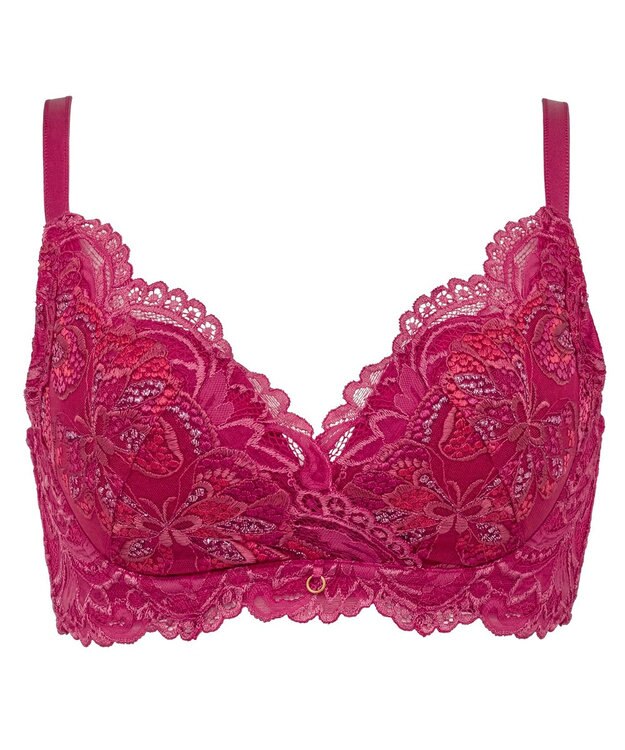 BRADELIS New York 【BRADELIS New York】　ノンワイヤーブラ26A1 ブラデリス 補正下着 補整 ブラジャー フューシャピンク
