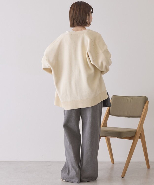 AMERICAN HOLIC Ｖネックニットカーディガン Ivory