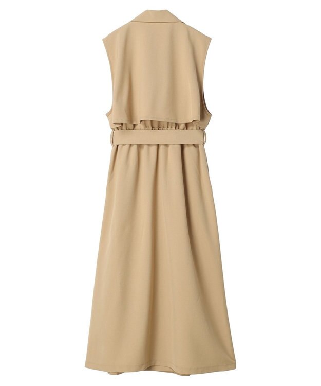 earth music&ecology ロングジレンチ Beige