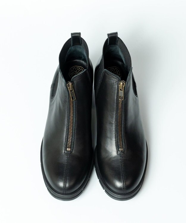 BONTRE 【UNISA/ウニサ】センタージップショートブーツ ブラック