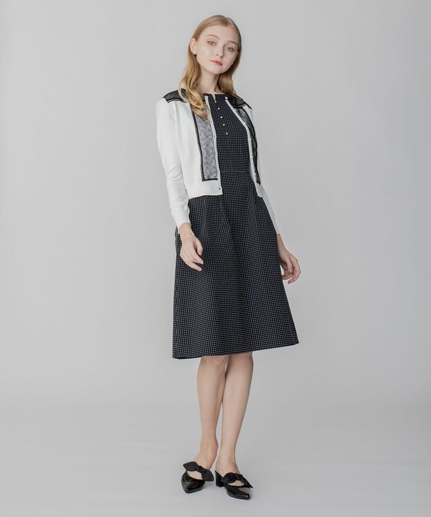 TOCCA 【洗える！】CHAMPS ELYSEES カーディガン アイボリー系