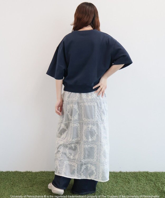 AMERICAN HOLIC 【RUSSELL×PENN】半袖スウェット Navy