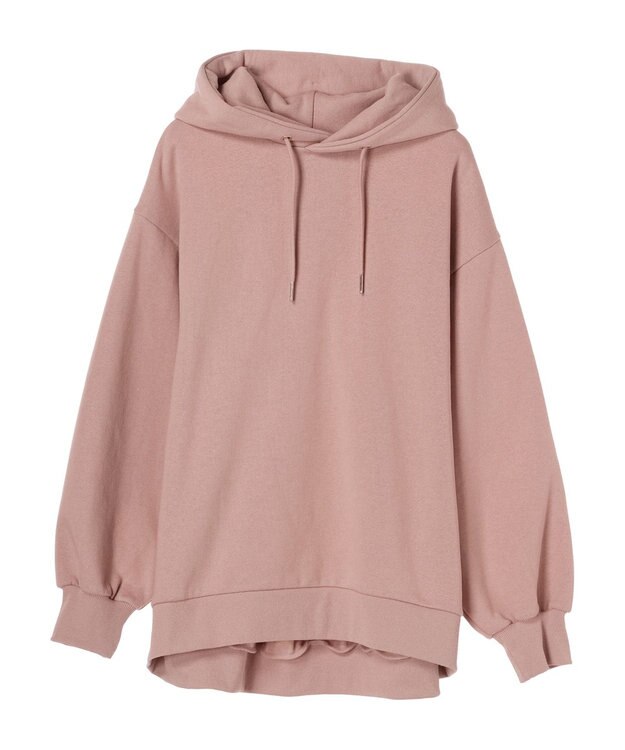 earth music&ecology 裏起毛パーカー Pink