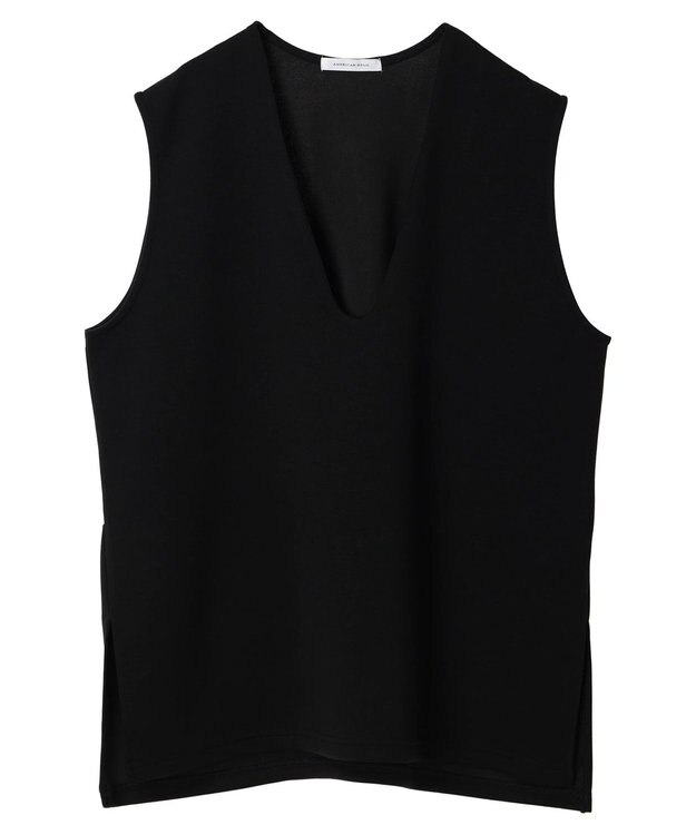 AMERICAN HOLIC Ｕネックポンチベスト Black