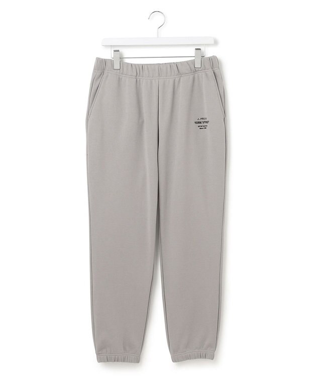 J.PRESS YORK STREET 【UNISEX】ワンポイント裏毛スウェット ライトグレー系