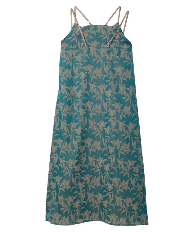 Green Parks ウ゛ィンテージフラワージャガードキャミワンピース Flower
