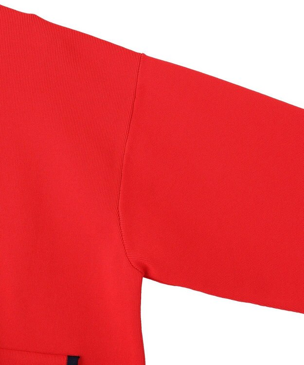 YECCA VECCA 金釦トリミングジャケットライクカーディガン Red