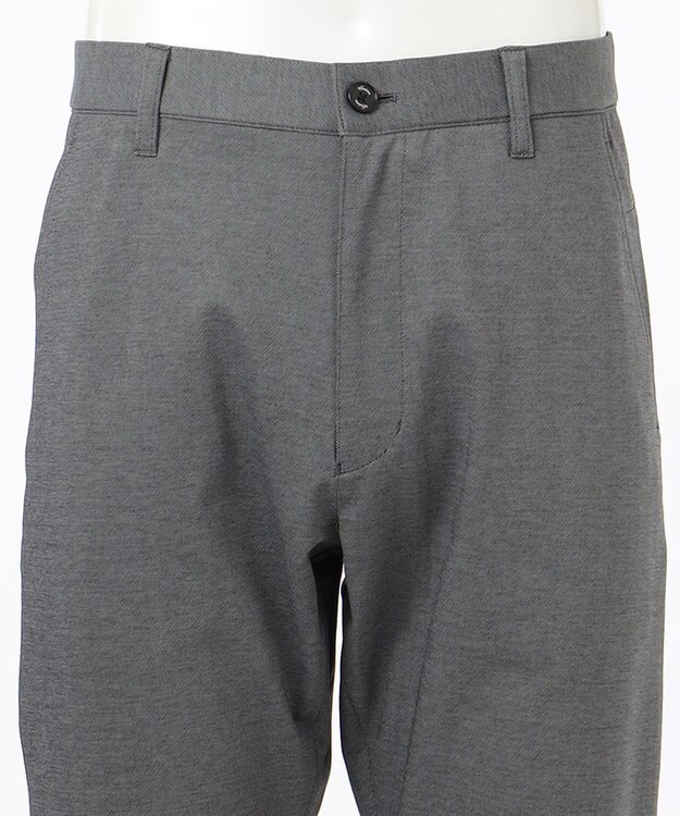 23区GOLF 【MEN】【23Fondation/WEB&一部店舗限定】カルゼジャージー テーパードパンツ グレー系