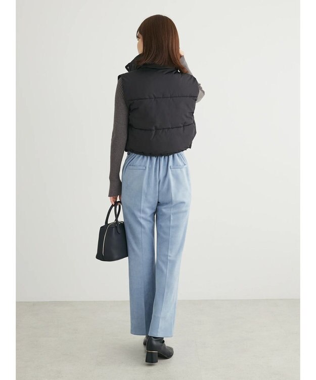 Green Parks ・Ｐｅｔｉｔ　Ｆｌｅｕｒ　ナカワタショートベスト Black