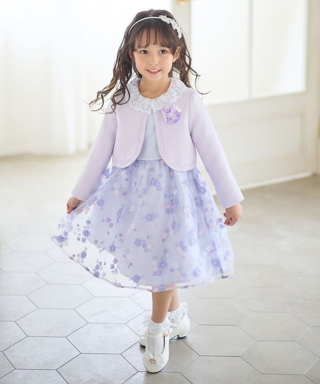 ANY KIDS ブーケコサージュ ラベンダー