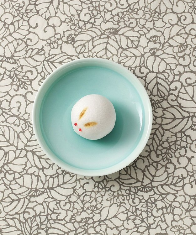 有田焼　菓子皿　2枚セット 有田焼 3連皿 2枚セット【藍土】 A25-255 - 佐賀県有田町