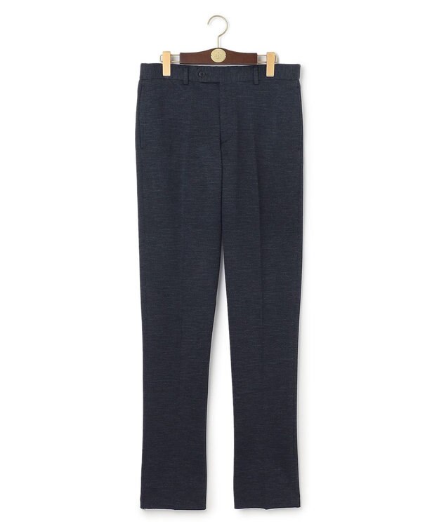 J.PRESS MEN 【セットアップ対応】マナードライトジャージー スラックス ネイビー系8