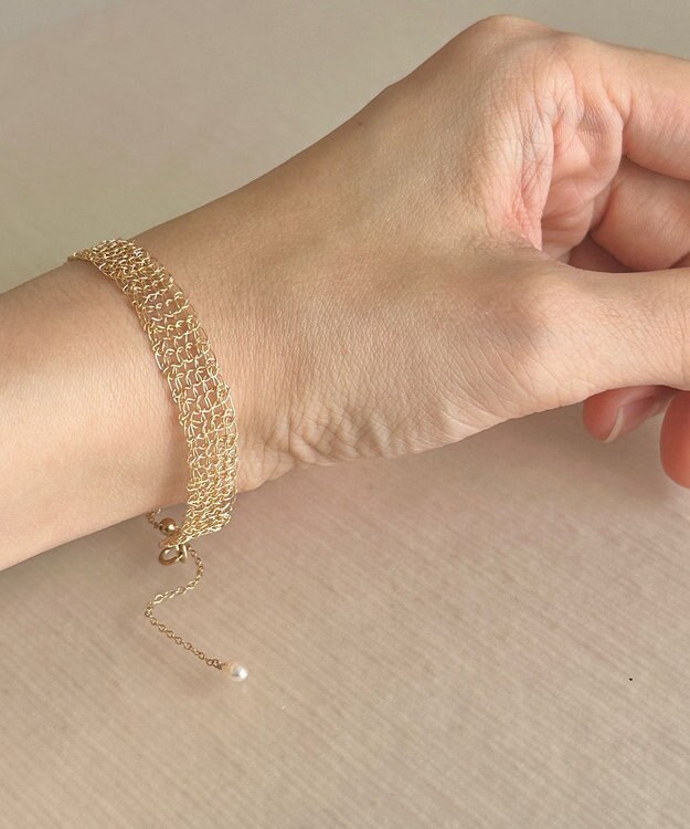 CASUMINO lace ブレスレット gold