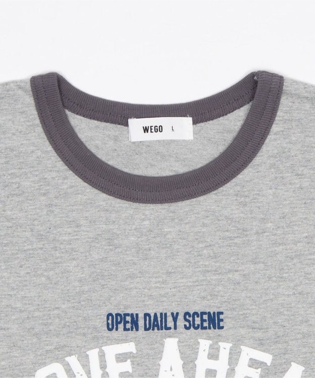 WEGO グラフィックリンガーT（SS） グレー