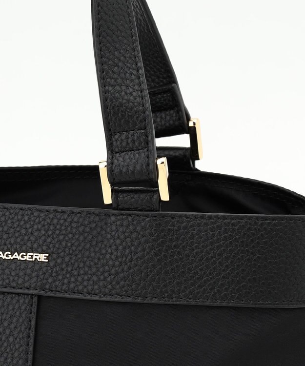 LA BAGAGERIE コンビ2WAYトートバッグ Sサイズ ブラック