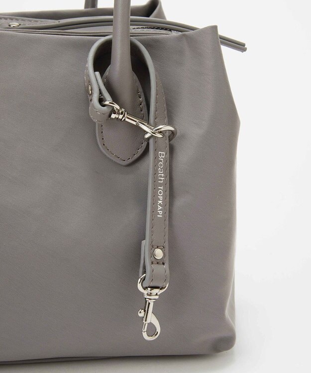 TOPKAPI 【Breath TOPKAPI】ALINE アライン ナイロン ボストン ミニ トートバッグ　軽量 / 肩掛け / 大容量 / 通勤 グレー