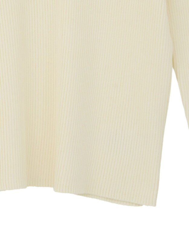 CRAFT STANDARD BOUTIQUE ヘンリーネック袖フレアプルオーバー Off White