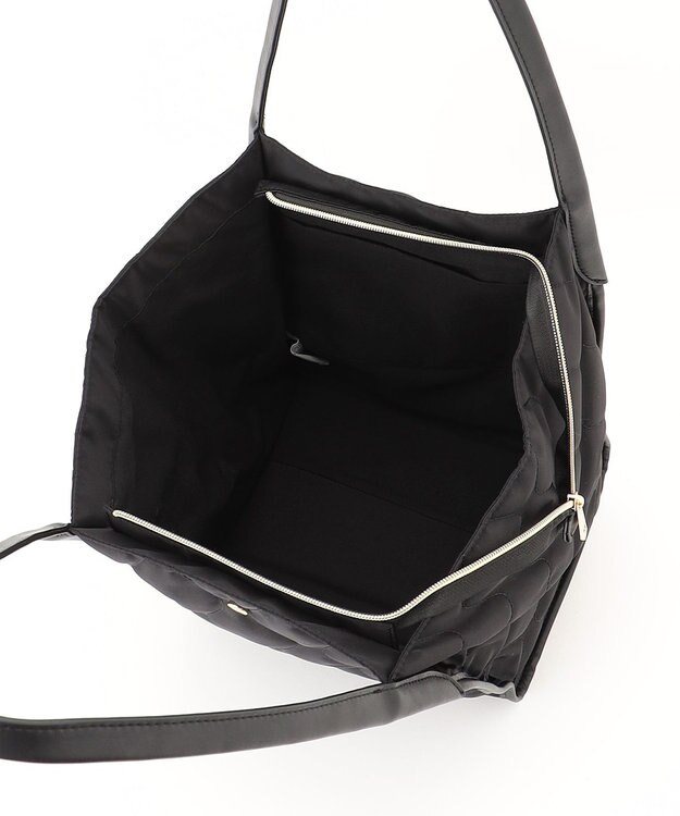 LA BAGAGERIE 【MONICA】キルティングトートバッグ ブラック