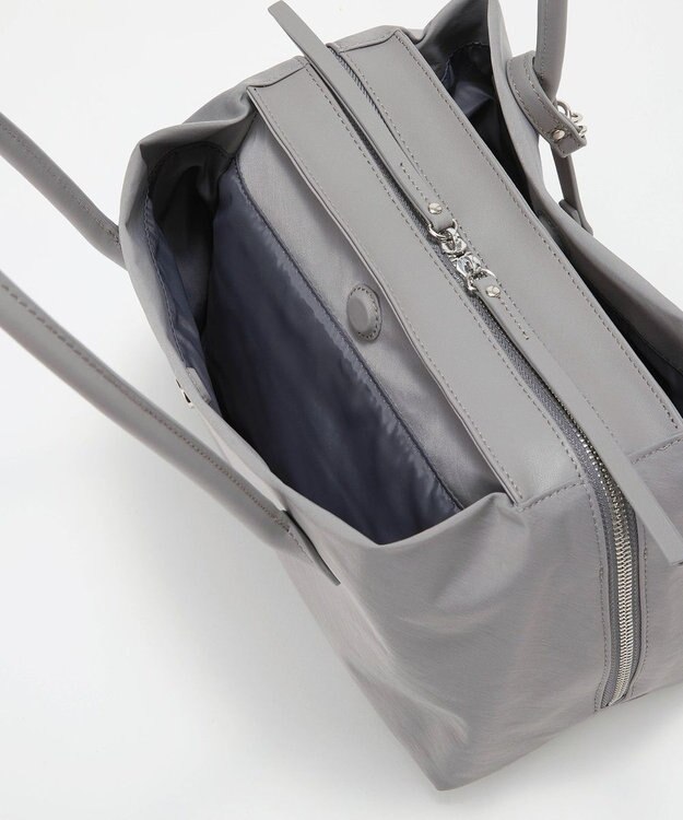 TOPKAPI 【Breath TOPKAPI】ALINE アライン ナイロン ボストン ミニ トートバッグ　軽量 / 肩掛け / 大容量 / 通勤 グレー