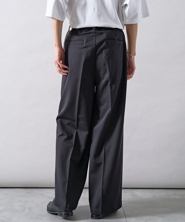 CRAFT STANDARD BOUTIQUE 半袖ダブルテーラードセットアップ Black