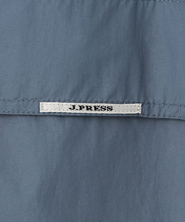 J.PRESS MEN 【撥水 / 機能性抜群 / パッカブル仕様】ナイロンタフタ ウェザーパーカー サックスブルー系