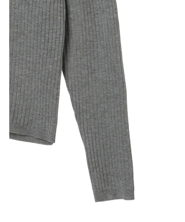 CRAFT STANDARD BOUTIQUE ウォッシャブルリブタートルニットプルオーバー Light Gray