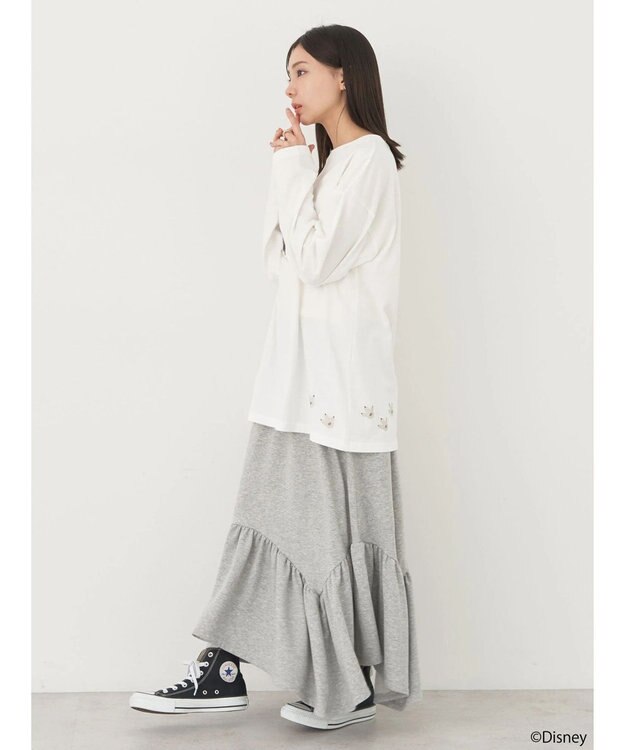 earth music&ecology Ｄｉｓｎｅｙ／フロントルシファーロンＴ White