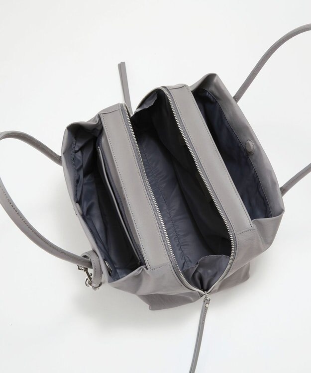 TOPKAPI 【Breath TOPKAPI】ALINE アライン ナイロン ボストン ミニ トートバッグ　軽量 / 肩掛け / 大容量 / 通勤 グレー