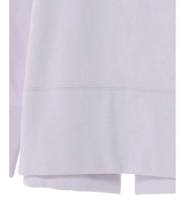 Green Parks Ｂｒｕｓｈｅｄ　センターシーム裏起毛プルオーバー Purple