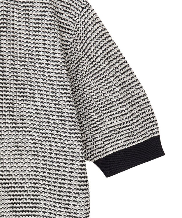 Green Parks ・ｓｗｉｎｇ　ｂｙ　マルチカラージャカードニット Gray