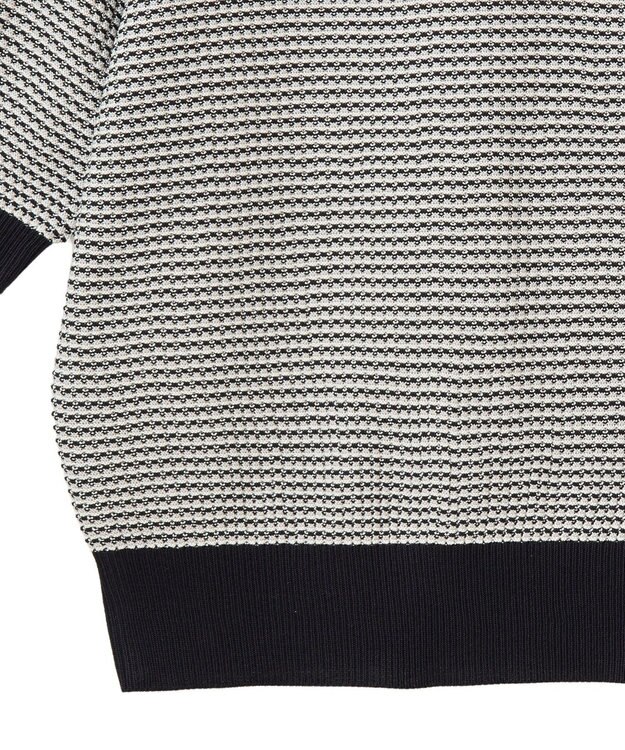 Green Parks ・ｓｗｉｎｇ　ｂｙ　マルチカラージャカードニット Gray