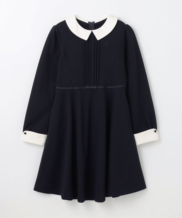 組曲 KIDS 【150-170㎝】KUMIKYOKU NAVY ワンピース ネイビー系
