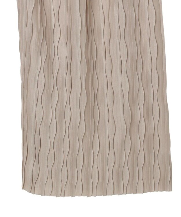 earth music&ecology リラックスセルフカットパンツ Beige