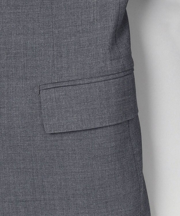 GOTAIRIKU 新色追加/セットアップ対応【ウォッシャブル/シワになりにくい/ストレッチ】ウォッシャブル ウールジャケット(25年モデル) 25年新色/ライトグレー系