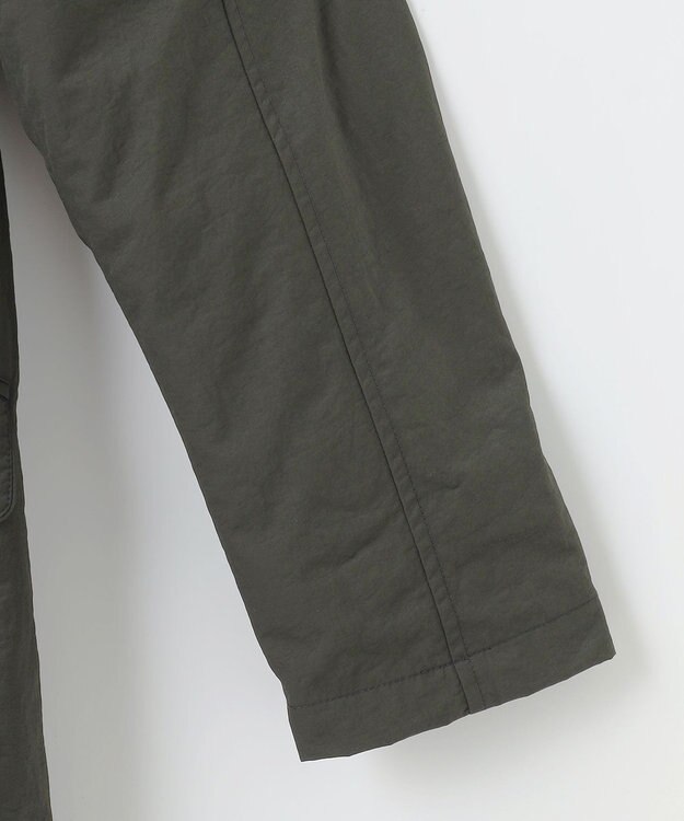 JOSEPH ABBOUD 【3WAY/撥水/INフード/ダウンライナー付】3ハイカウントツイル×パウダータフタ ダウン コート ダークブラウン系