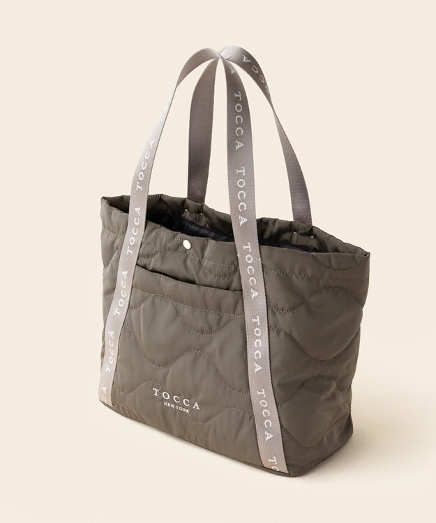 TOCCA 【WEB＆一部店舗限定】【A4サイズ対応】BOSCO A4TOTE トートバッグ カーキ系