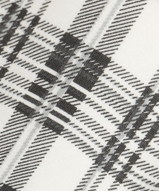 組曲 KIDS 【110-140㎝】シャギーチェック パンツ グレー系5